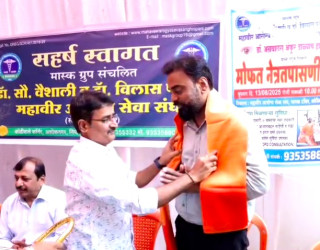 Mask Group and Dr. Agarwal's Ankur Eye Hospital organised free eye check-up camp