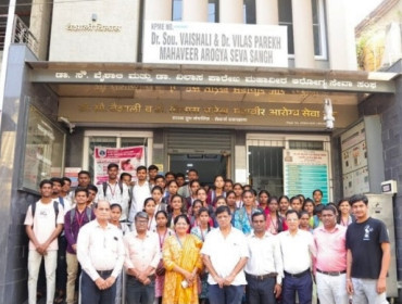 Devchand College Students Visit to our Hospital